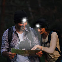 BeamBea™ - Beanie with Light Beam & Bluetooth Music